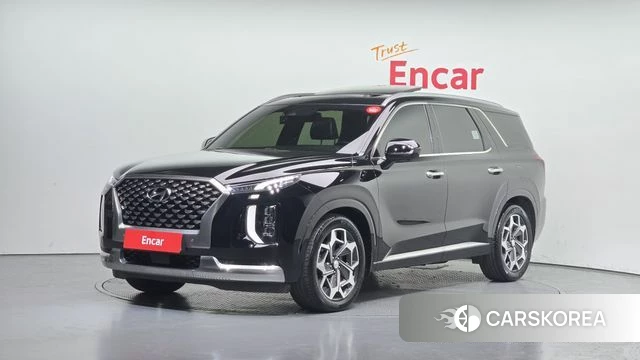 Hyundai Palisade 2022 Черный из Кореи