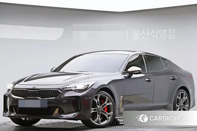 Kia Stinger 2019 Серый из Кореи