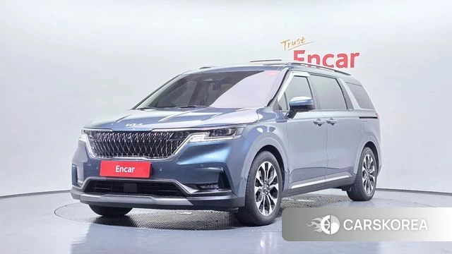 Kia Carnival 4th generation 2021 Синий из Кореи