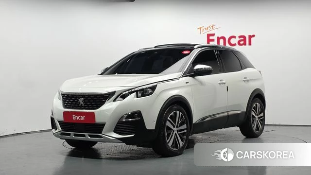 Peugeot 3008 second generation 2018 Белый из Кореи