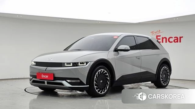 Hyundai Ionic 5 2022 Серебристо-серый из Кореи