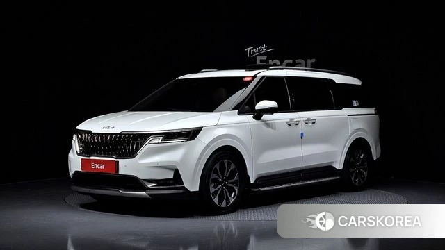 Kia Carnival 4th generation 2021 Белый из Кореи
