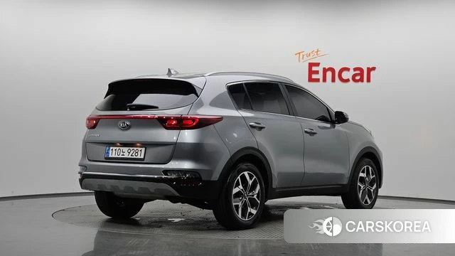 Kia Sportage The Bold 2020 Серебристо-серый из Кореи