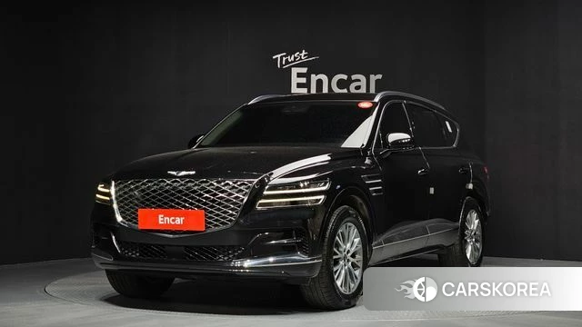 Genesis GV80 2022 Черный из Кореи