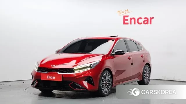 Kia The New K3 2nd generation 2022 Красный из Кореи