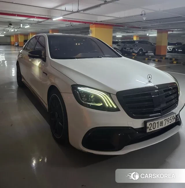 Mercedes-Benz S-Class W222 2018 Белый из Кореи