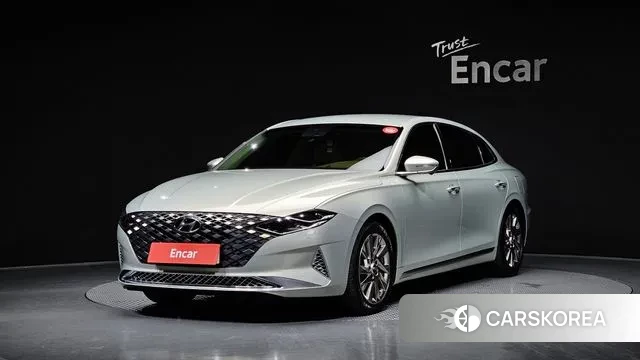 Hyundai The New Grandeur IG Hybrid 2021 Серебристо-серый из Кореи