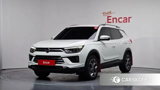 Ssangyong Beautiful Korando 2020 Белый из Кореи