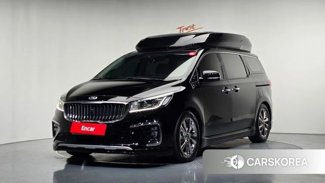 Kia The New Carnival 2019 Черный из Кореи