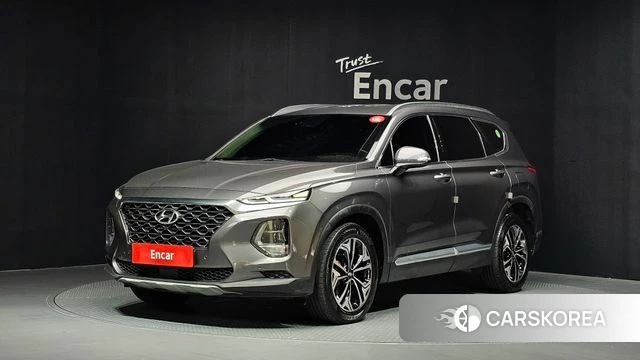 Hyundai Santa Fe TM 2019 Серый из Кореи