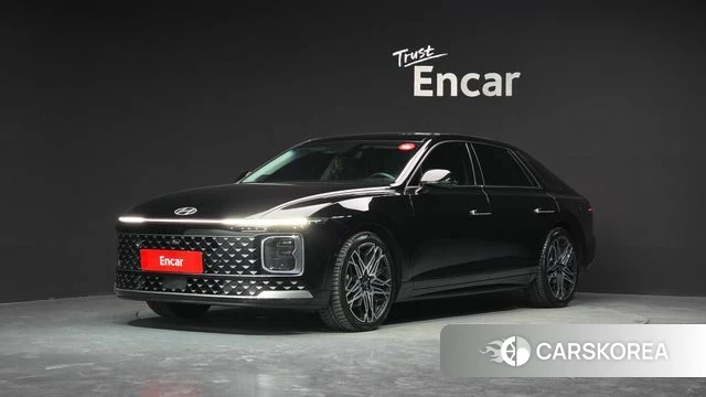 Hyundai Grandeur Hybrid (GN7) 2023 Черный из Кореи