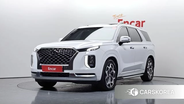 Hyundai Palisade 2021 Белый из Кореи
