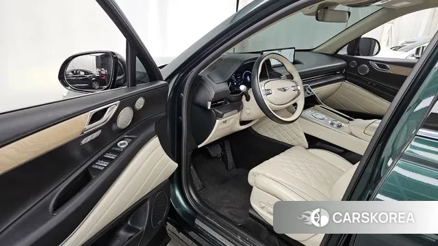 Genesis GV80 2021 Темно-зеленый из Кореи