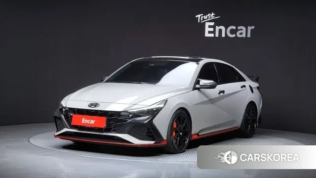 Hyundai Avante (CN7) 2022 Серый из Кореи