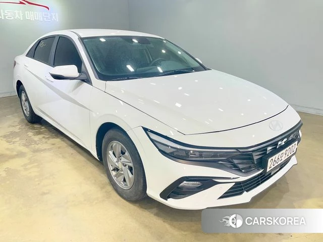 Hyundai The New Avante (CN7) 2023 Белый из Кореи