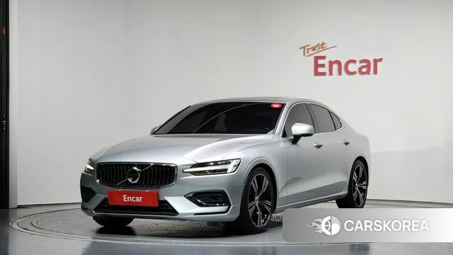 Volvo S60 3rd generation 2020 Серебряный из Кореи