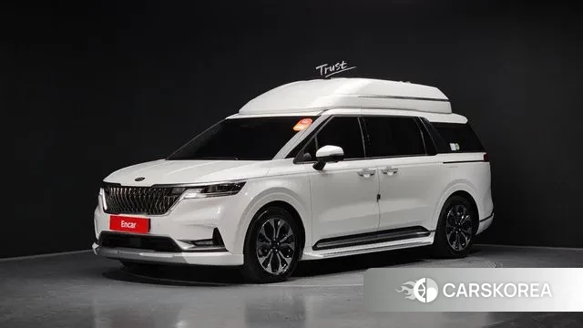 Kia Carnival 4th generation 2021 Белый из Кореи