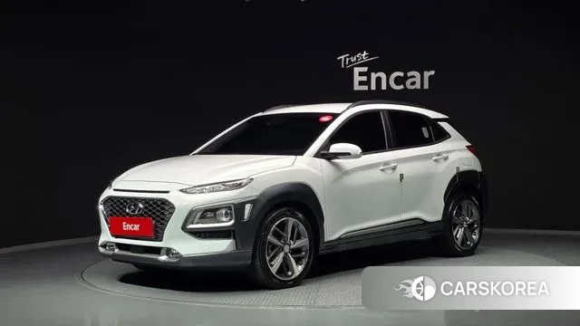 Hyundai Kona 2019 Белый из Кореи