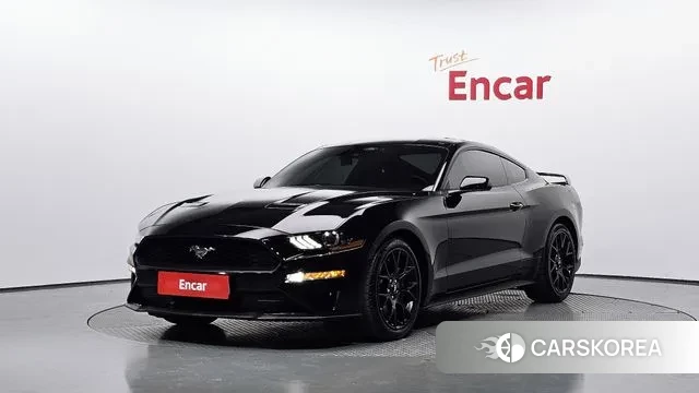 Ford Mustang 2021 Черный из Кореи