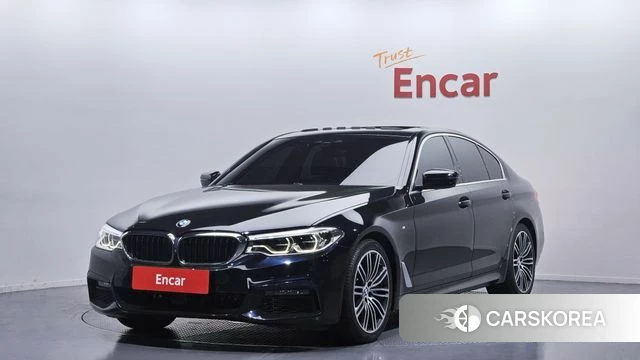BMW 5 Series (G30) 2020 Синий из Кореи