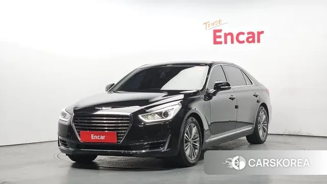 Genesis EQ900 2018 Черный из Кореи