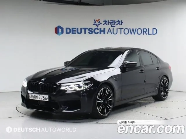 BMW M5 (F90) 2020 Черный из Кореи