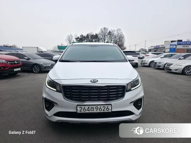 Kia The New Carnival 2020 Белый из Кореи