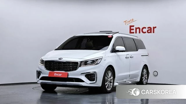 Kia The New Carnival 2019 Белый из Кореи