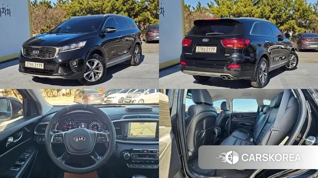 Kia The New Sorento 2019 Черный из Кореи