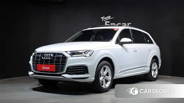 Audi Q7 (4M) 2022 Белый из Кореи