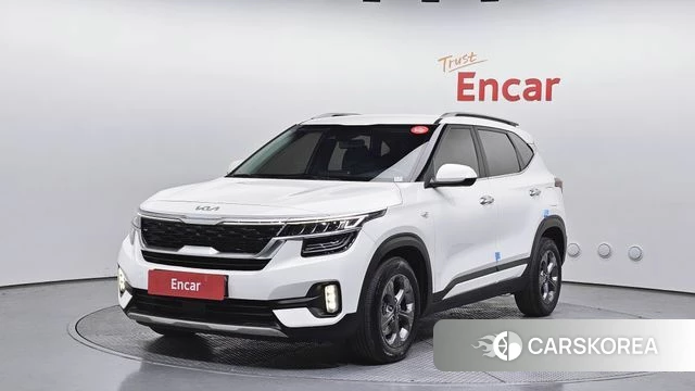 Kia Seltos 2022 Белый из Кореи