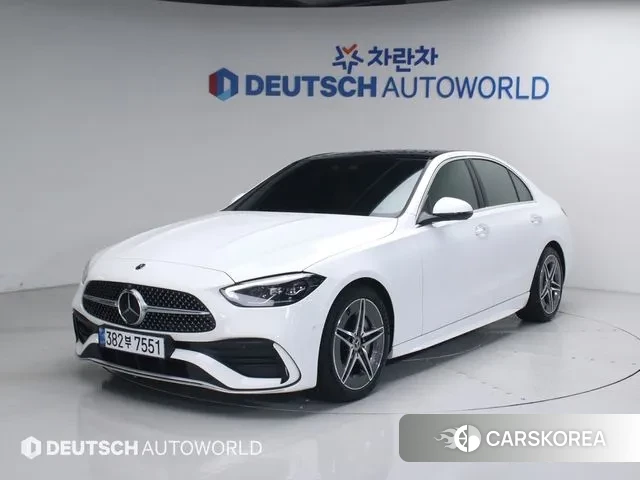 Mercedes-Benz C-Class W206 2024 Белый из Кореи