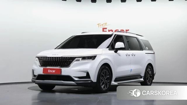 Kia Carnival 4th generation 2023 Белый из Кореи