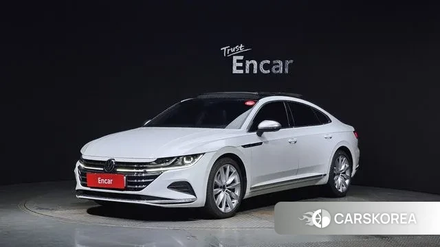 Volkswagen Arteon 2022 Белый из Кореи