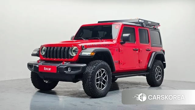 Jeep Wrangler (JL) 2025 Красный из Кореи