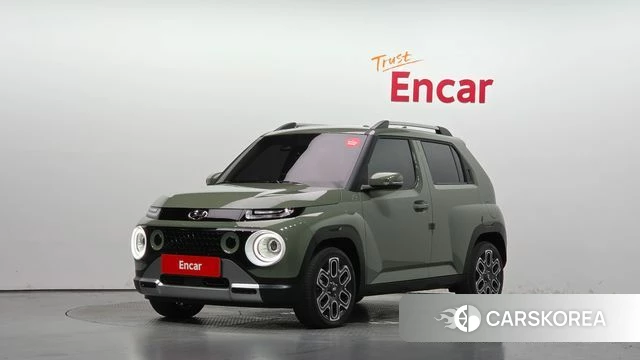 Hyundai Casper 2023 Темно-зеленый из Кореи