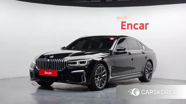 BMW 7 Series (G11) 2020 Черный из Кореи