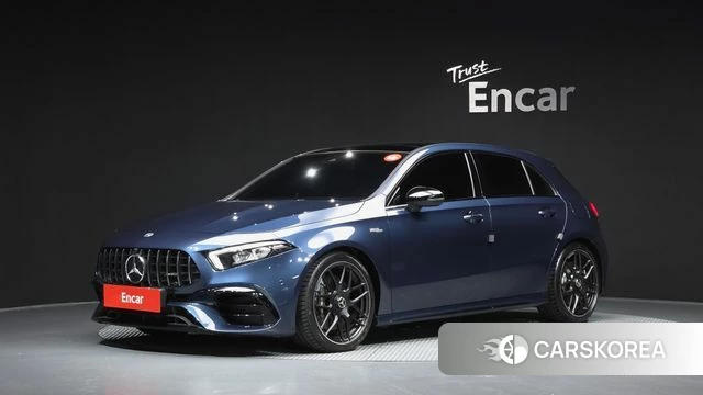 Mercedes-Benz A-Class W177 2023 Синий из Кореи