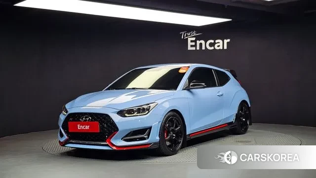 Hyundai Veloster (JS) 2018 Небесно-голубой из Кореи