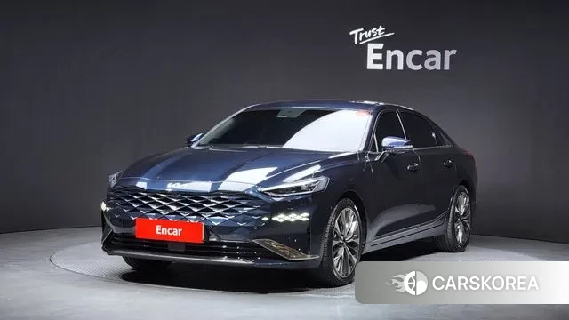 Kia K8 2021 Синий из Кореи