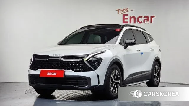 Kia Sportage 5th Generation Hybrid 2023 Белый из Кореи