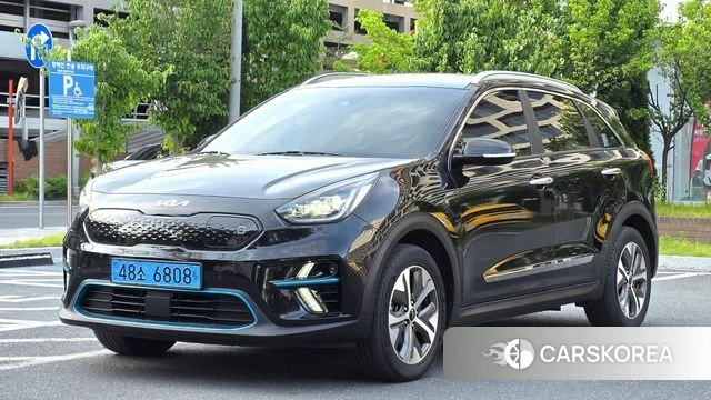 Kia Niro EV 2022 Черный из Кореи