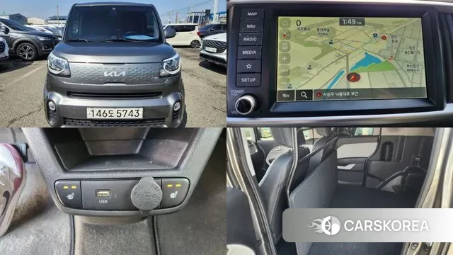 Kia The New Kia Ray 2022 Серый из Кореи