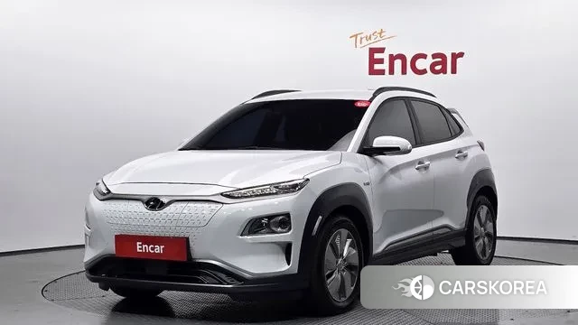 Hyundai Kona Electric 2020 Белый из Кореи