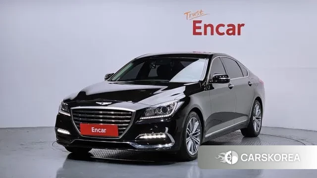 Genesis G80 2018 Черный из Кореи