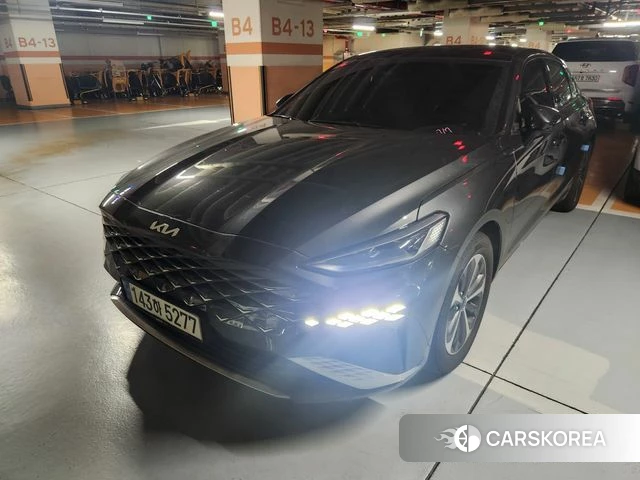 Kia K8 Hybrid 2023 Серый из Кореи