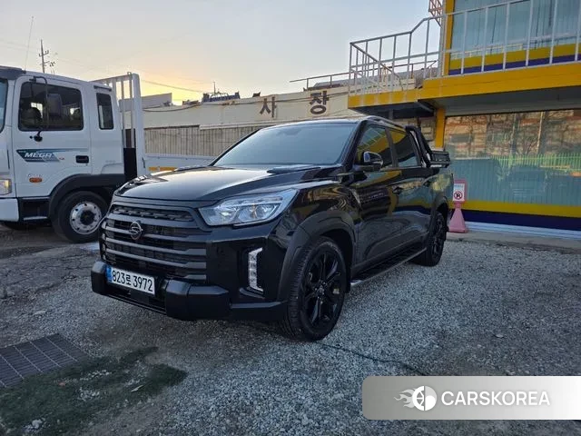 Ssangyong The New Rexton Sport 2022 Черный из Кореи