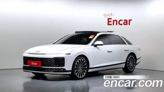 Hyundai Grandeur Hybrid (GN7) 2023 Белый из Кореи