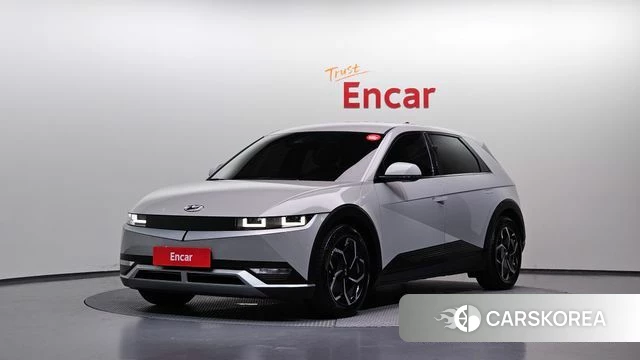 Hyundai Ionic 5 2021 Серебристо-серый из Кореи