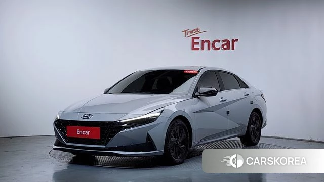 Hyundai Avante (CN7) 2020 Серебряный из Кореи